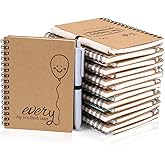 Dynta 32 Pcs Inspirational Journals Bulk, 16 Set 4"x5.5" Small Spiral Notebooks with Pens, Motivational Office School Supplies, Gifts for Coworkers Employees Students