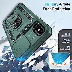 Vinve for iPhone Xs Max Case with Slide Lens