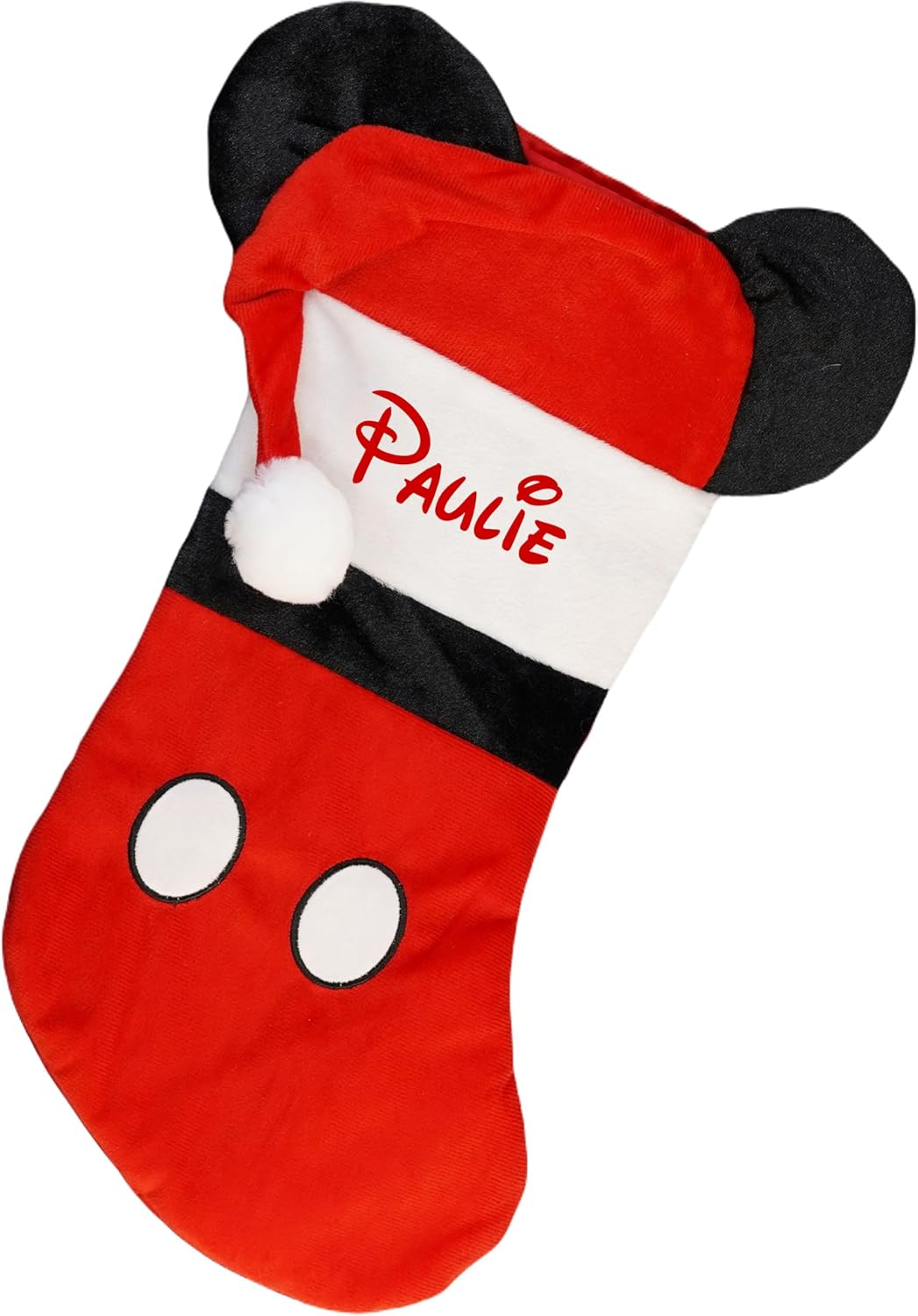 Stockings & Holders - Kurt S. Adler Personalized Christmas Stocking Officially Licensed Character Stockings - 19 Inches (Mickey)
