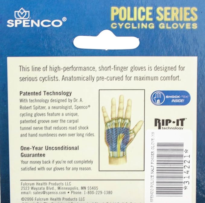 spenco cycling gloves