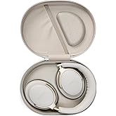 Boweike Bluetooth Headphones Case Compatible with Bose QuietComfort Ultra, Hard Portable Headphone Carrying Case for Bose QuietComfort Ultra (White Smoke)