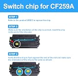 LCL 2pk CF259A 59A Toner Cartridge Replacement for HP LaserJet Pro M404 M428 view 3