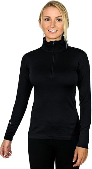 camiseta lana merino mujer