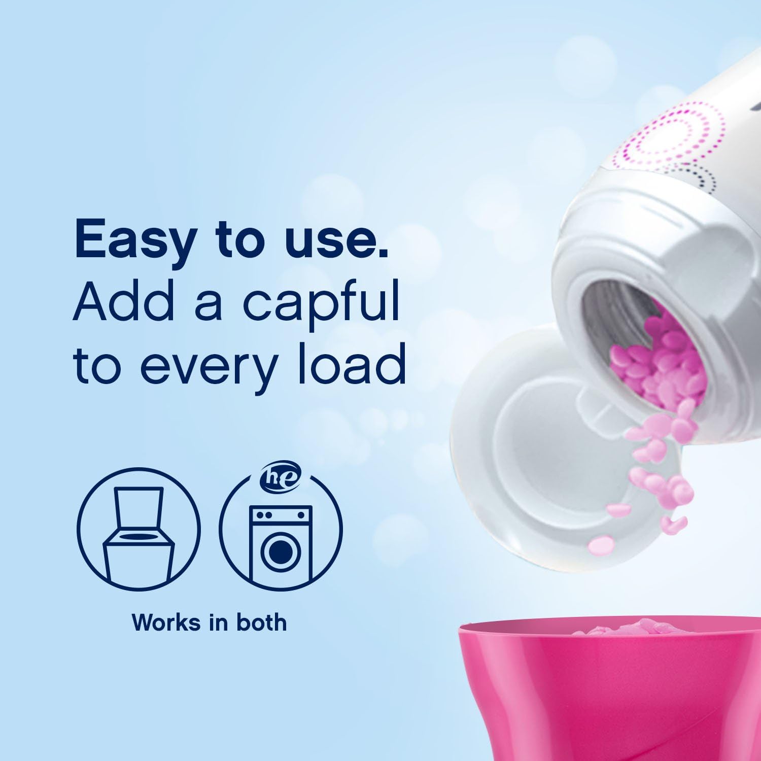 Downy Fresh Protect April Fresh with Febreze Odor Defense In-Wash Scent Beads, 20.1 Ounce: Health & Personal Care