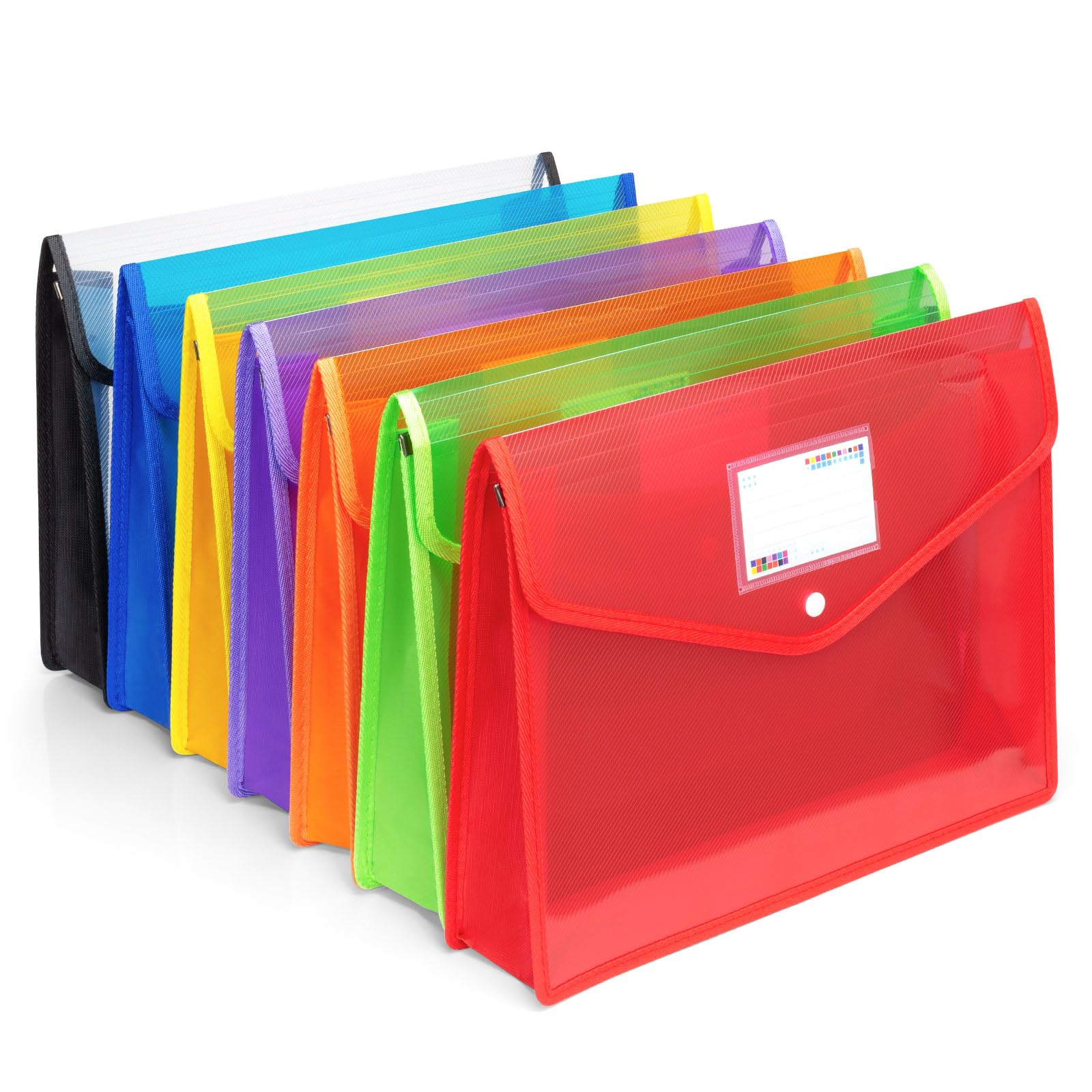Mua Plastic File Folders, Waterproof Transparent Expandable File ...