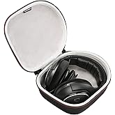 Headphone Case Compatible with Sennheiser HD 280 Pro / 599/600 / 660S2 / 569/490 Pro / 620S / 599 SE Headphones, Black+Gray