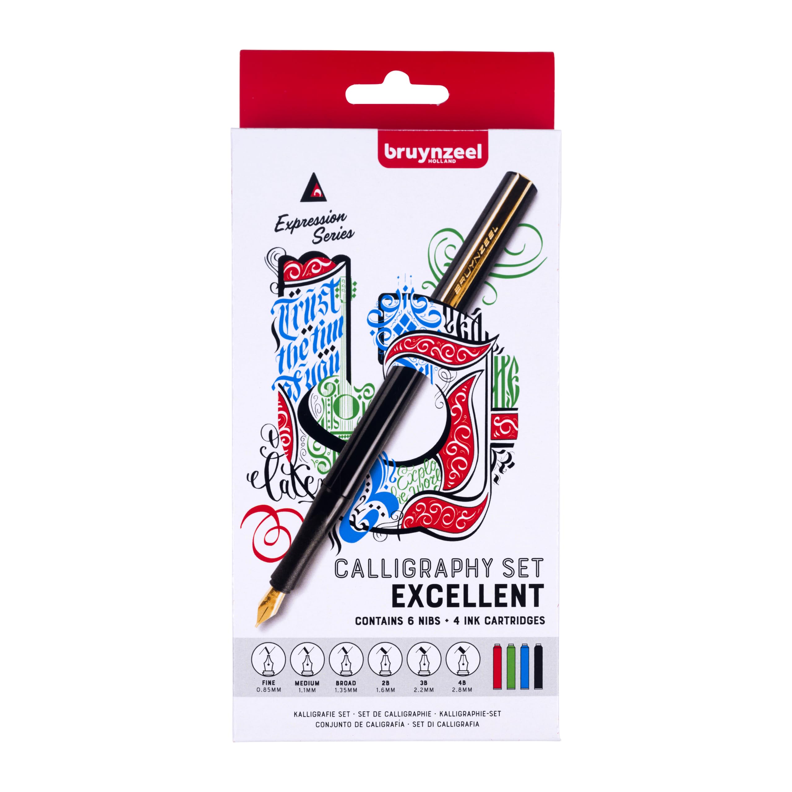 Bruynzeel Calligraphy 14-Piece Set