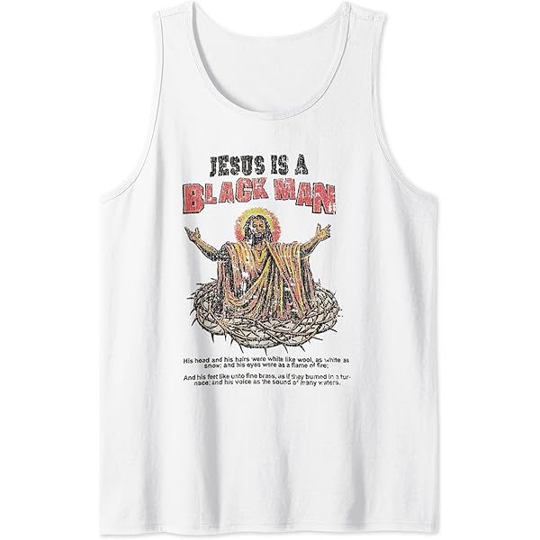Amazon.com: Vintage Jesus Is A Black Man T-Shirt : Clothing, Shoes