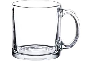 Libbey Robusta Glass Mugs, Set of 12