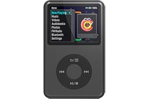 Mp3 Player with Bluetooth Y1 Video Digital Music Player HiFi Mini Portable Audiobook Mp3 2026 Nice Gift Choice Theme Upgrade 