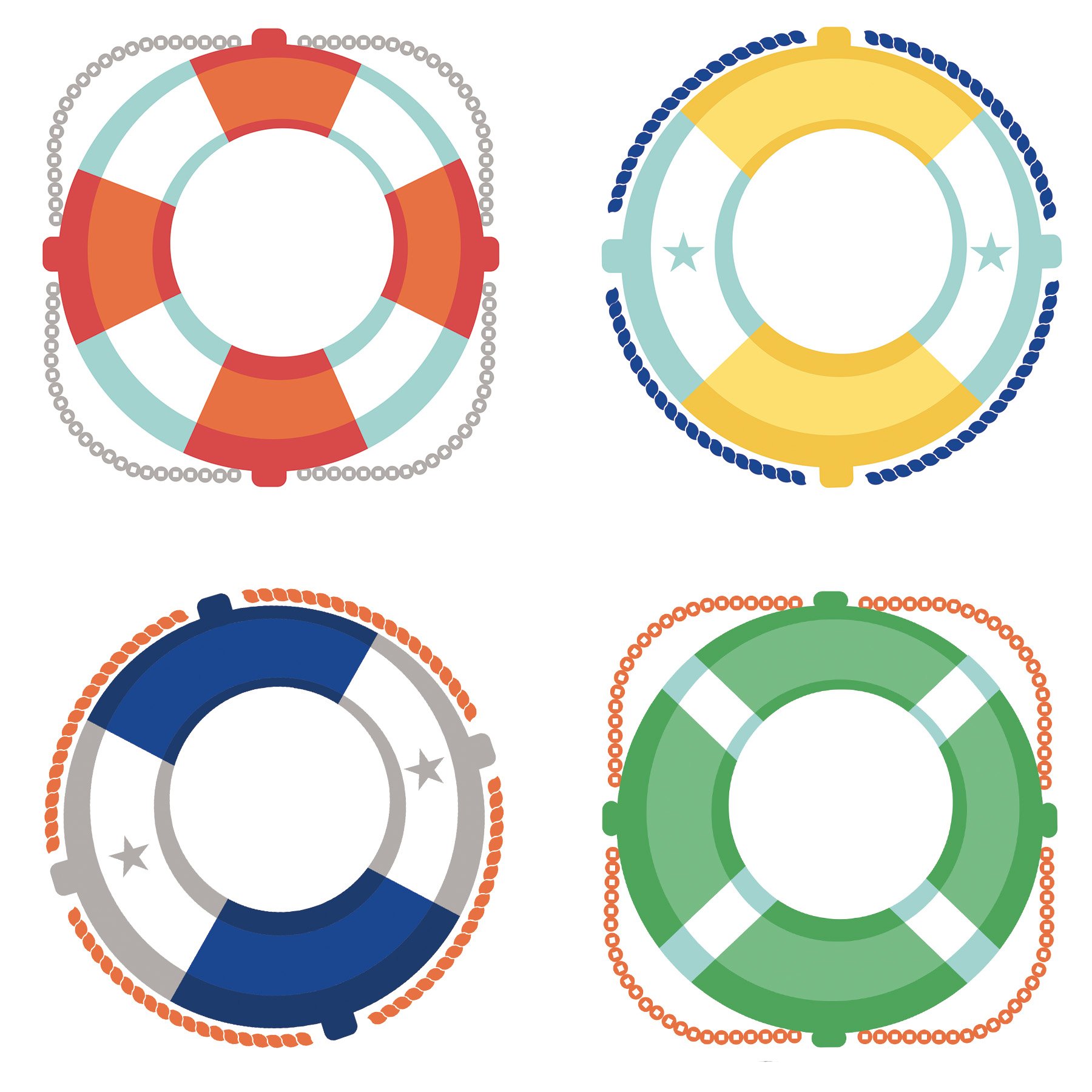 Carson Dellosa Ss Discover Life Preserver Colorful Cut Outs