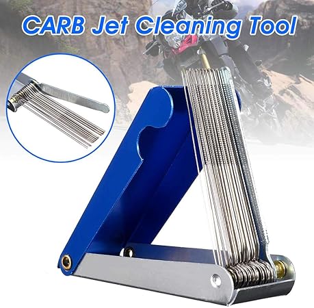 Carb Jet Cleaning Tool Set Carburetor Wire Cleaner Set For Motorcycle Parts