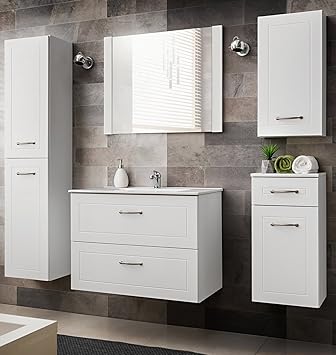 Badezimmermobel Weiss Matt