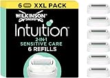 Wilkinson Sword Intuition Sensitive Care Razor Blade Refills 6 Pack Aloe Vera view 1