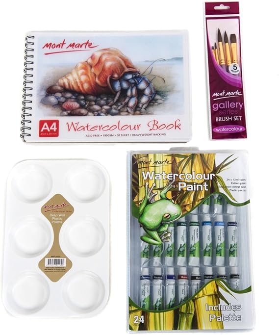 Mont Marte Watercolor Set 61pce Amazon.ca Home & Kitchen
