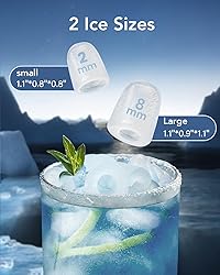 Kndko Ice Maker Countertop, Portable Ice Maker
