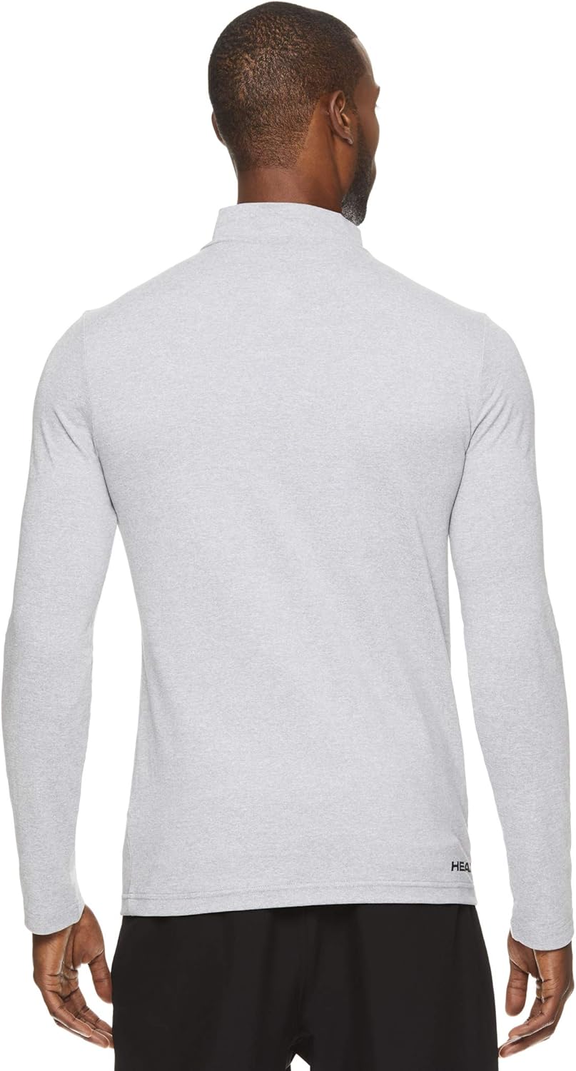 HEAD Men's L/s Training Mock: Clothing
