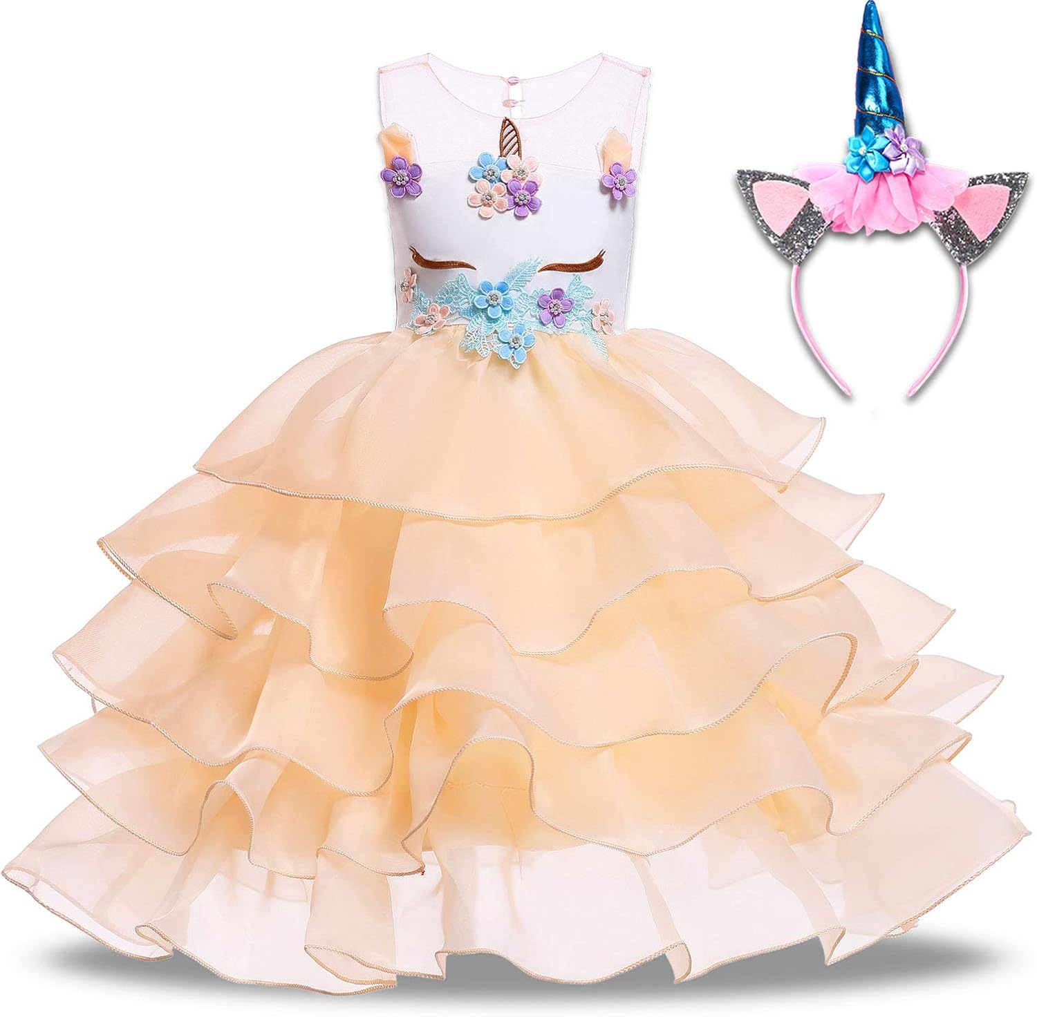 unicorn dress toddler