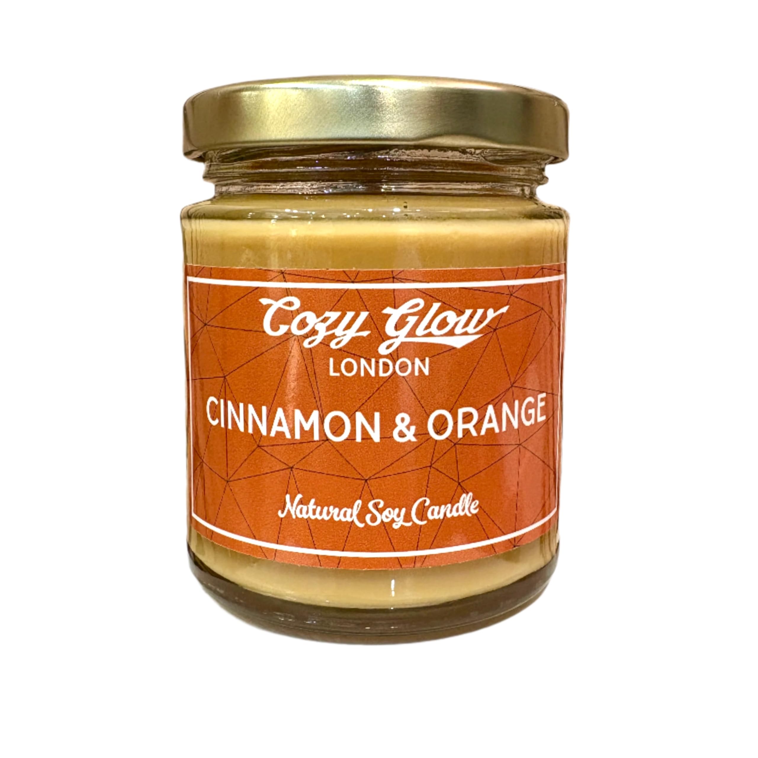 Cozy Glow Cinnamon & Orange Regular Soy Candle