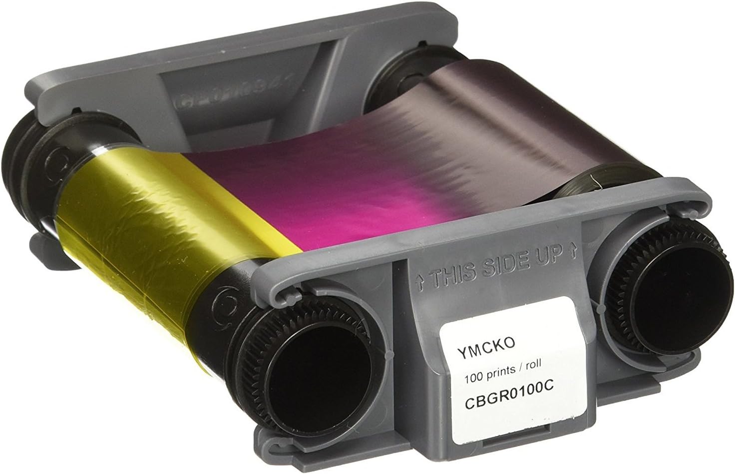 Evolis BADGY YMCKO COLOR RIBBON 100 PRINTS CBGR0100C Amazon.co.uk