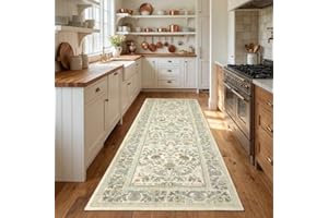 Garvee 2x6 Runner Rug Kitchen Rugs Modern Bird Floral Runner Rug Non Slip Washable Rugs Stain Resistant Non Shedding Floor Co