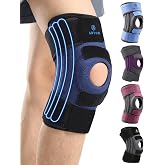 ABYON Knee Brace for Women &amp; Men Meniscus Tear, ACL, Arthritis, Knee Support with Triple Side Stabilizers and Adjustable 360&deg; Wraparound Strap for Maximum Knee Pain Support and Fast Recovery