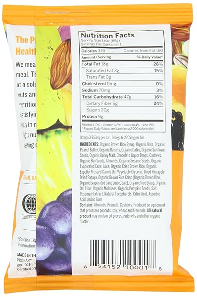 PROBAR ORGANIC ARTS ORIGINAL BLEND BAR – CASE OF 12-3 OZ