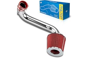 PHILTOP Cold Air Intake Kit for Honda Civic 2001-2005 1.7L L4 (Red)