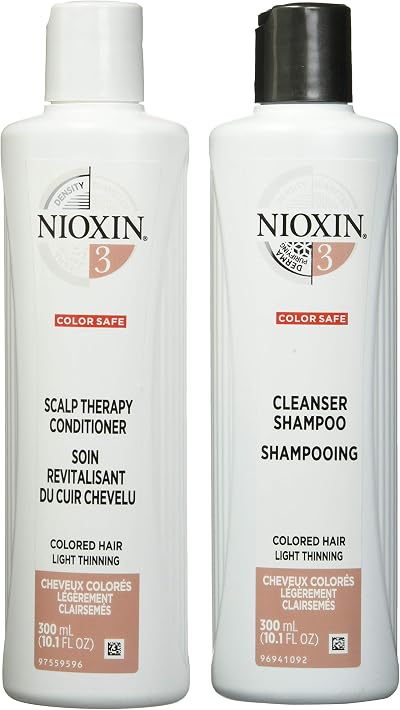 Nioxin System 3 Cleanser & Scalp Therapy Conditioner Duo 10 oz 300 ml