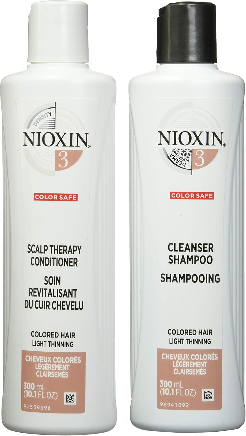Nioxin System 3 Cleanser & Scalp Therapy Conditioner Duo 10 oz 300 ml