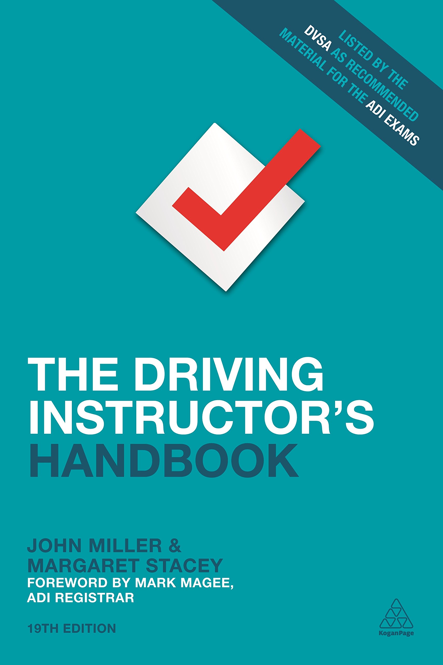 The Driving Instructor's Handbook: Amazon.co.uk: John Miller, Margaret  Stacey: 9780749474287: Books