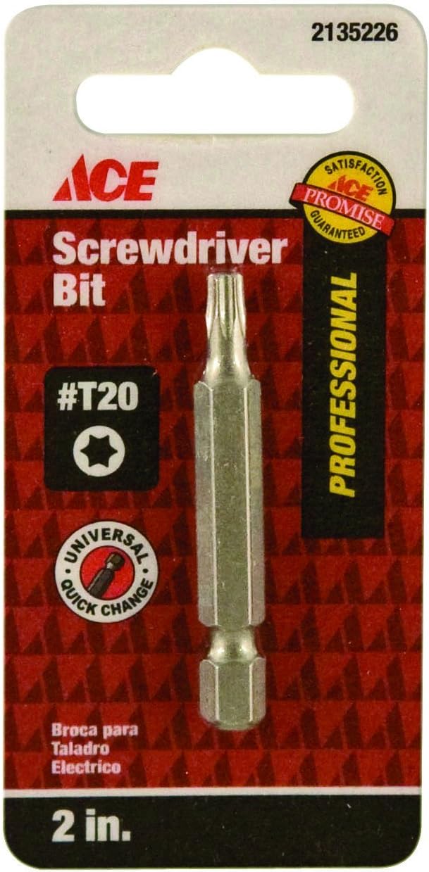 Ace Professional Torx Insert Bit Screwdriver Socket Bits