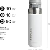 Stanley 1913 Quick Flip Stainless Steel Water Bottle 1.06L Cold 18H view 2