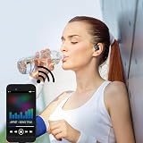 CENMOO Wireless Earbuds with Ear Hooks BT5.3 Sports Headphones Single Earphones view 6