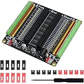 Freenove Universal Breakout Board Compatible with Arduino Nano Micro Raspberry Pi Pico 1 2 W ESP32 ESP8266, Terminal Block Sh
