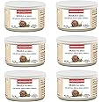 JADINGSFARM 6 Pack Canned Snails for Reptiles, Fish, Birds and Small Animals, Snails, Healthy High Protein Treat, Reptile Bird Fish Food 7.2 Ounces Total