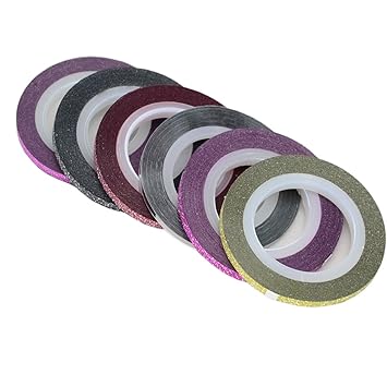 1pcs New Metallic Nail Art Tape Lace Line Strips Striping Decoration