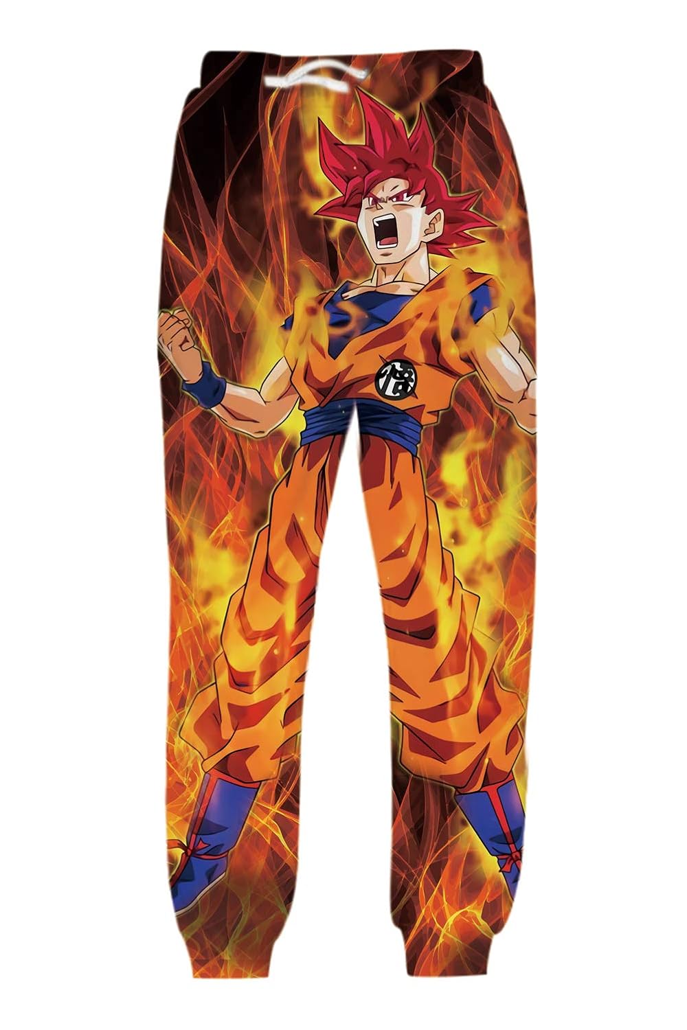 Buy OPCOLV 80s 90s Womens Dragon Ball Z Tracksuit Pants Super Saiyan
