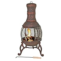  Cancun Redfire Gartenkamin braun XXL 