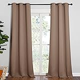 NICETOWN Light Reducing Grommet Curtains - Tripe