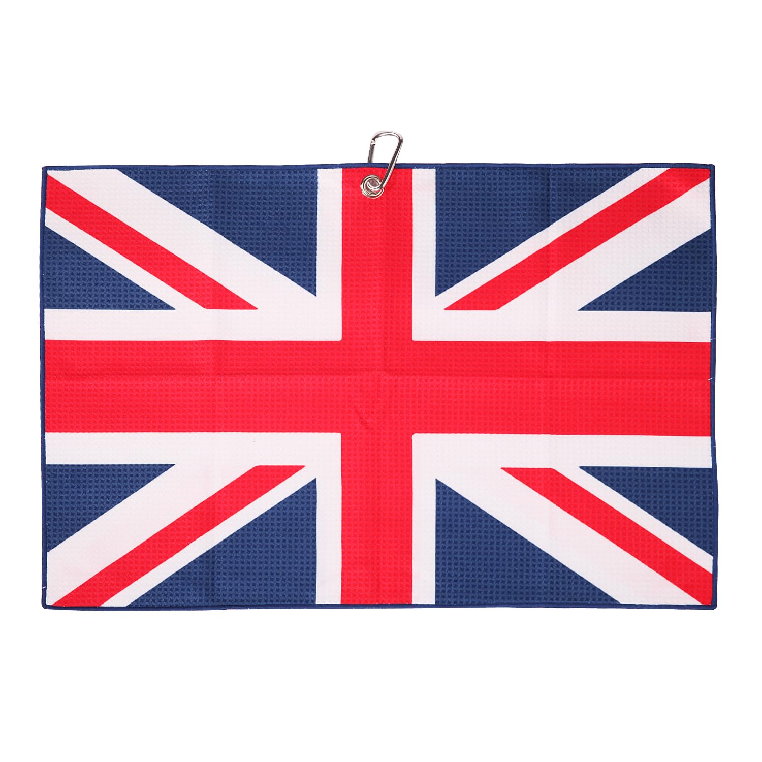 SHABIER United Kingdom Golf Towel Golf Microfiber Waffle Pattern Golf Towel (The Union Jack)