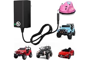 APOOHEP 12V Battery Charger for Ride On Toys UL Certified, 12 Volt Kids Ride On Car Battery Charger for Best Choice Products, 12 V Universal Baby Electric Battery Power Supplies Charger