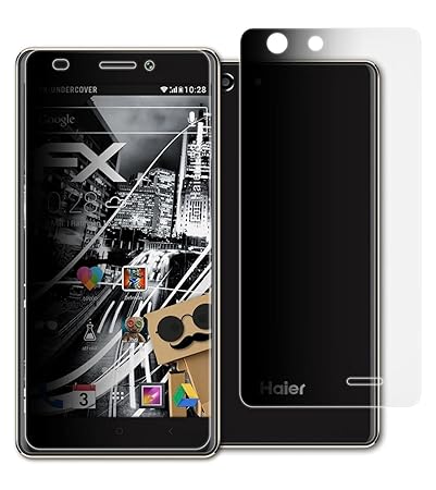 atFolix Blickschutzfilter für Haier L53 Blickschutzfolie, 4-Wege Sichtschutz FX Schutzfolie