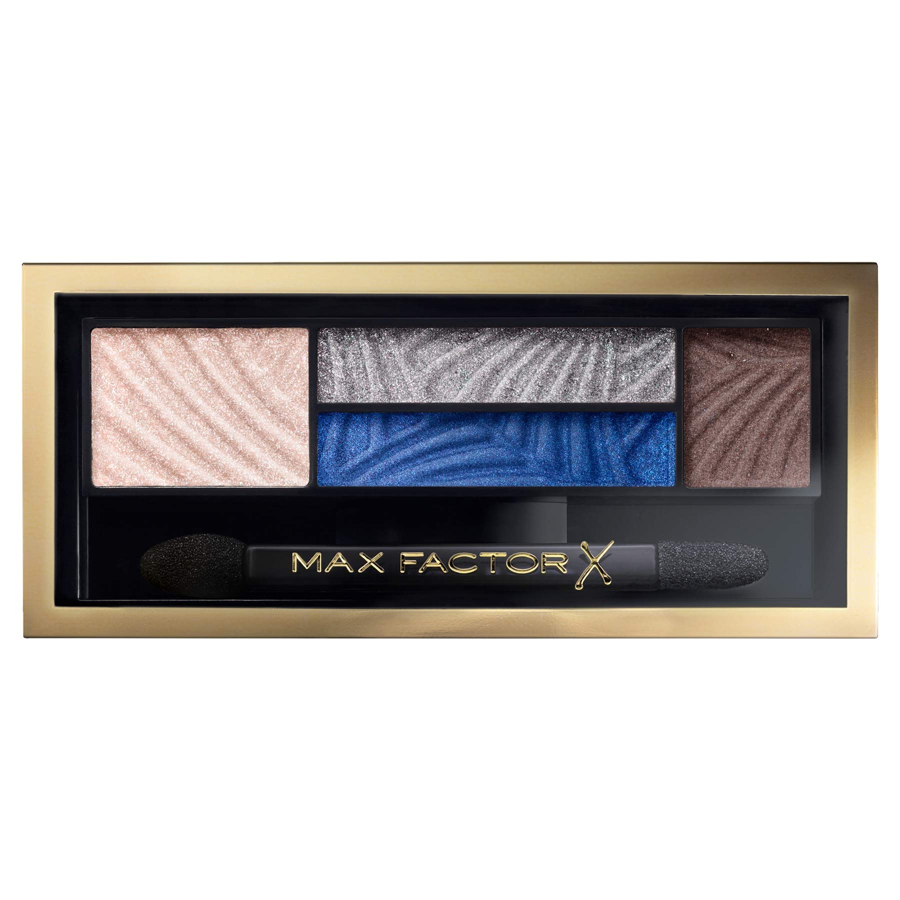 Max Factor Eyeshadow Palette Smokey Eye Drama Kit, 1.8 g, Number 6, Azure Allure