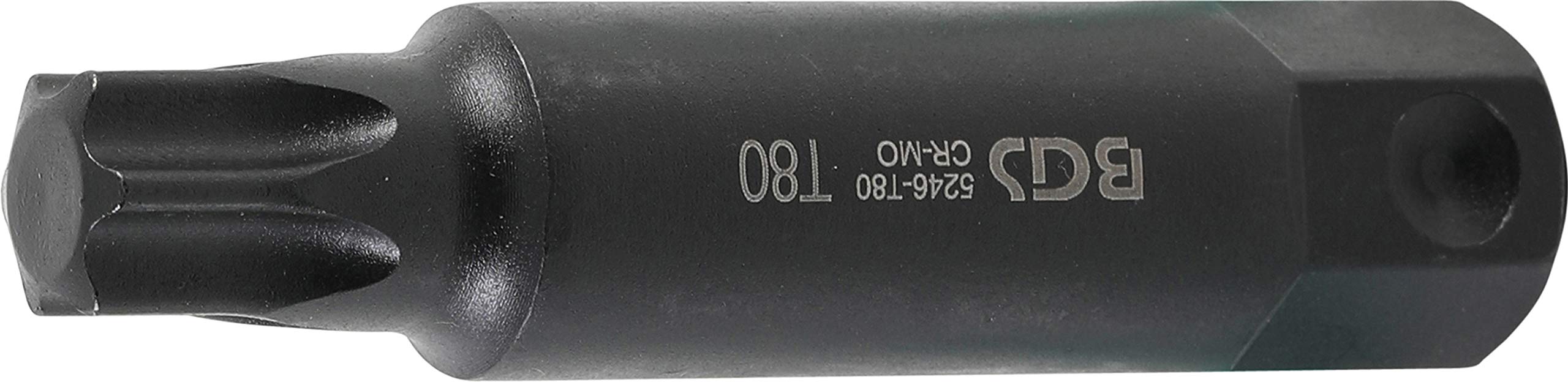BGS 5246-T80 | Bit | Length 100 mm | 22 mm Drive | T-Star (for Torx) T80