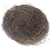 Rattan Bird's Nest Easter Rattan Nest for Garden Yard Home Party Wedding Easter Decor(5.9Inch)
