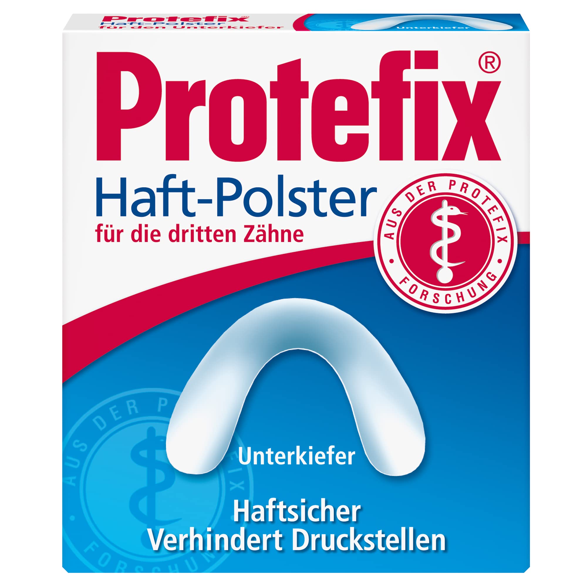 Protefix Adhesive pad for Lower jaw 30 Pieces Package
