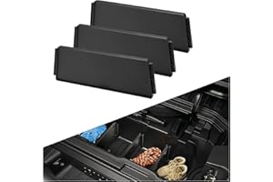 HAKA TOUGH Trunk in-Bed Dividers,Trunk Cargo Dividers Compatible for 2017-2024 2025 Honda Ridgeline Accessories Rear Storage Box partition Replace OEM# 08U35-T6Z-100