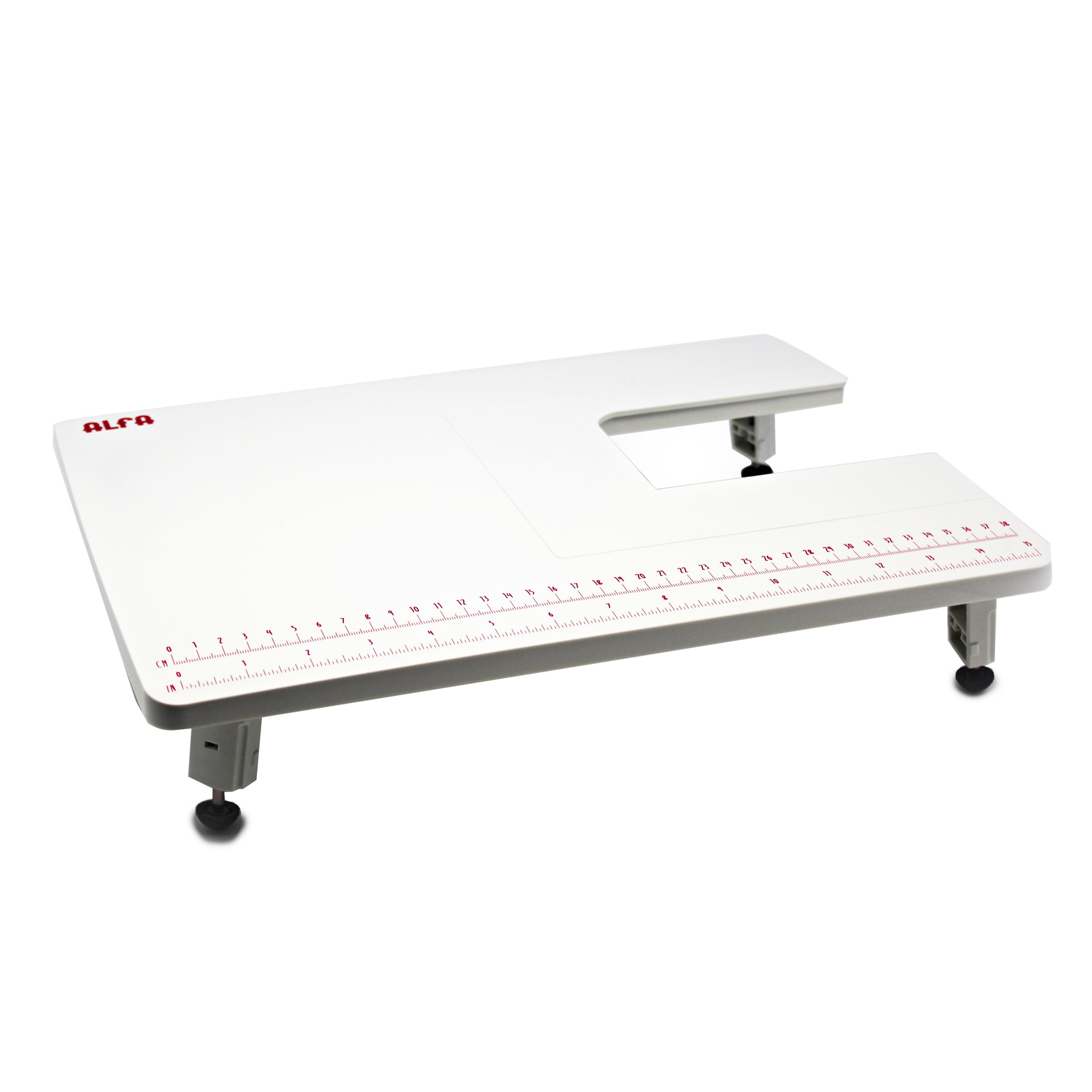 Alfa Extension Table for Sewing Machine, White, 28.5 x 40.5 x 3 cm