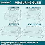 Granbest Premium Water-Repellent 3 Seater Sofa Cover Beige view 6